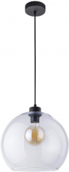 Pendul Cubus Grafit Negru-Transparent E27 60 W 