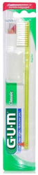 Periuta de Dinți Manuală GUM Classic 4-Row 409 Curățarea Plăcii Bacteriene Soft Culoare Verde