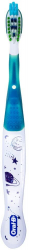 Periuta de Dinti pentru Copii Oral-B CrossAction Galaxy Varsta 6+ Ani Multi-Protectie Peri Moi Turcoaz si Alb 
