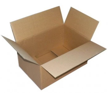 Set 20x Cutii Zamo&reg Carton Ondulat B TFT 3 Straturi Culoare Natur Kraft 230 x 160 x 130mm 