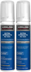 Set Spuma Kirkland pentru Stimularea Cresterii Parului si a Barbii Pipeta Inclusa 2x 60ml 