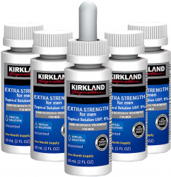 Set Tratament Kirkland Stimuleaza Cresterea si Opreste Caderea Parului Pipeta Inclusa 5 x 60ml 