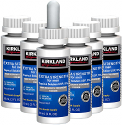 Set Tratament Kirkland Stimuleaza Cresterea si Opreste Caderea Parului Pipeta Inclusa 6 x 60ml 