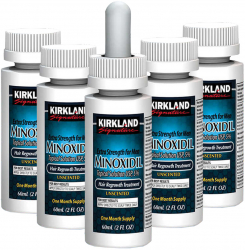 Solutie 5 Luni Kirkland 5 Tratament Impotriva Caderii Parului Pipeta Inclusa 5x 60ml