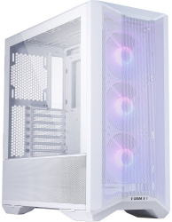 Carcasa Lian Li LANCOOL II Mesh C RGB Tempered Glass Mid-Tower fara sursa Snow Edition 