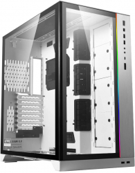 Carcasa Lian Li PC-O11 XL ROG Certified Dynamic Mid-Tower Tempered Glass Alb 