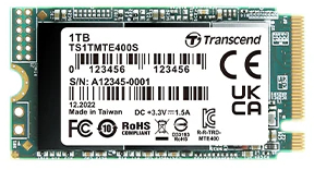 Solid State Drive Transcend TS1TMTE400s 1TB M.2 2242 PCI-E x4 Gen3 NVMe 