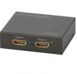 Splitter Hdmi 2-Port 4096x2160p 4k Uhd 3d Hdcp1.3