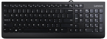 Tastatura Lenovo 300 Slim Negru 