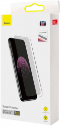 Baseus 0.3mm Tempered Glass pentru iPhone XR/11 pachet 2 buc. 