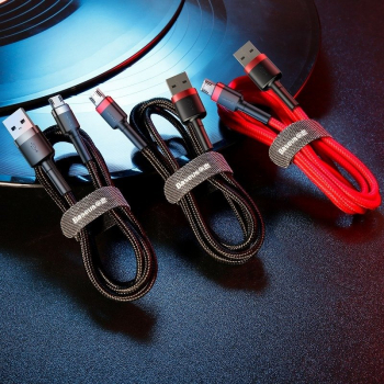 Baseus Cable USB Cafule Micro 2A 3m Black-Grey 