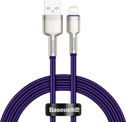Baseus Cafule 1m USB Lightning Cable Purple 