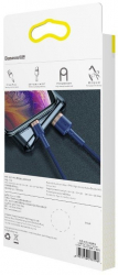 Baseus Cafule Cable USB 2m Gold+Dark Blue 