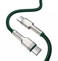 Baseus Cafule Metal Cable 100W 2m Green 
