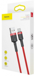 Baseus Cafule Usb-c Cable 3a - 50cm Red 