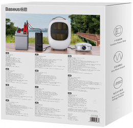 Baseus Car Inverter 300W CN/EU Black - Portable Power 