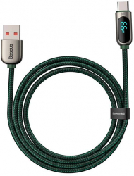 Baseus Display Cable USB to Type-C 66W 2m Green