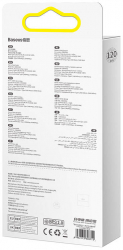 Baseus Flash Series II One-for-three USB Cable 100W 1.2m