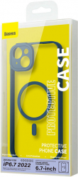 Baseus Frame Magnetic Case and Tempered Glass Set - iPhone 14 Plus 
