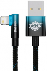 Baseus Lightning Cable 2m 20W - Black & Blue 