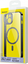 Baseus Transparent Magnetic Case and Tempered Glass iPhone 14 Plus 