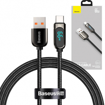 Baseus USB to Type-C Cable 66W 1m Black 