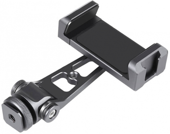 Black Puluz Swivel Phone Holder with Universal 1/4 Mount 