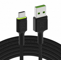 Cable Usb - Usb-c Green Cell Gc Ray 120cm Qc 3.0 