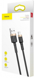 Cafule Cable USB Baseus 1m - Gold+Black 480 Mbps 
