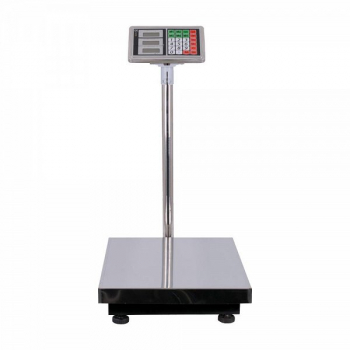 Cantar Electronic Cu Platforma Klausstech Capacitate 600 Kg Afisaj Lcd Acumulator Si Platan Incluse Design Ergonomic 