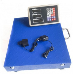 Cantar Electronic Cu Platforma Wi-fi Klausstech Capacitate Maxima 350 Kg Display Lcd Modern Albastru 
