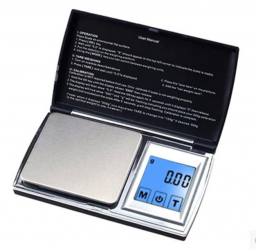 Cantar Pentru Bijuterii Cu Afisaj Lcd Klausstech Touchscreen Precizie De Cantarire 0 01 Pana La 200 G Funtie Tara Husa De Protectie Des 