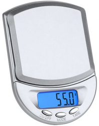 Cantar Pentru Bijuterii Klausstech Afisaj Digital Iluminat Capacitate Maxima 500 G Capac De Protectie Dimensiuni Reduse Design Modern 