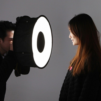 Circular Flash Light Diffuser Puluz PU5145 45cm 