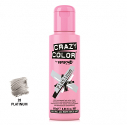 Crazy Color Vopsea Semipermanenta Platinum 100 ml 