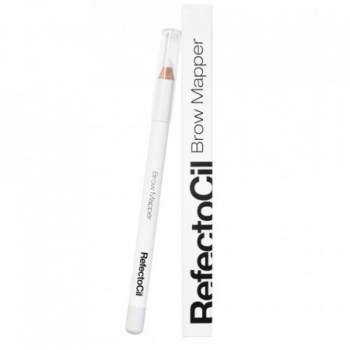 Creion alb pentru conturul sprancenelor Refectocil Brow Mapper 