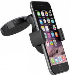 Cygnett Car Phone Holder Windshield Mount Suction Cup Black.