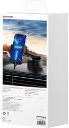 Easy Control Clamp Car Holder Baseus Black 