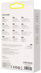 Glimmer Series USB-C to Lightning Cable 20W 1m White 