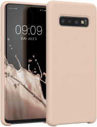 Husa kwmobile pentru Samsung Galaxy S10 Silicon Roz 47732.225 