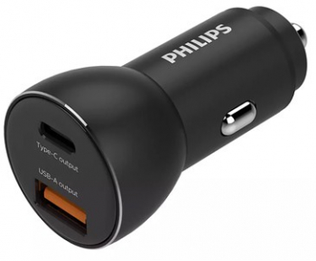 Incarcator Auto USB PD si USB Type C.