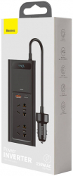 Inverter Baseus 150W cu 4 port-uri negru 