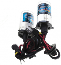 Kit Lampi Hid Xenon Cu Putere De 35 W H4 Flux Luminos 3300lm Lungime De Unda 6000k 