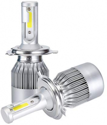Led Far Din Aluminiu Rezistent La Apa Ip68 Material Aliaj Din Aluminiu Radiator Cu Turbina Alb Rotund 