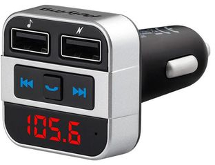 Modulator Fm Pentru Masina Afisaj Lcd Car-kit Ecran Led Functie Handsfree Bluetooth 4.2 2 X Port Usb Mp3 Wma Aux In Design Modern 