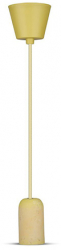 Pendul Tavan Vintage E27 - Galben 