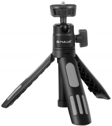 Portable Tripod with Phone Clamp - Puluz PU637B Black
