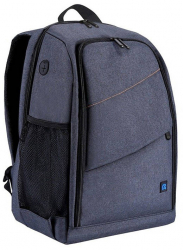 Puluz Gray Waterproof Camera Backpack with Adjustable Interior 