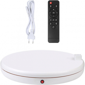 Rotating Display Stand Puluz 45 cm Power Socket white 