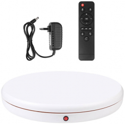 Rotating Display Stand Puluz 45cm - Convenient Simple Quiet white 